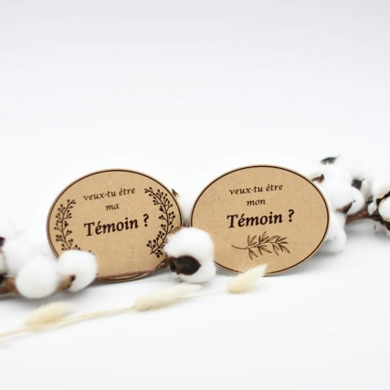 2 Cartes Témoins modèle Olivier