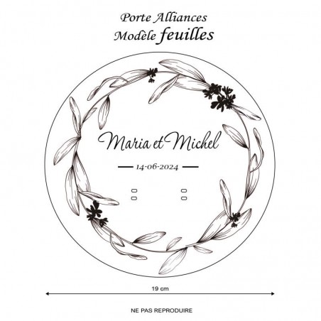 Porte Alliance - modèle Feuilles