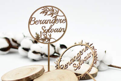 Cake Topper Mariage